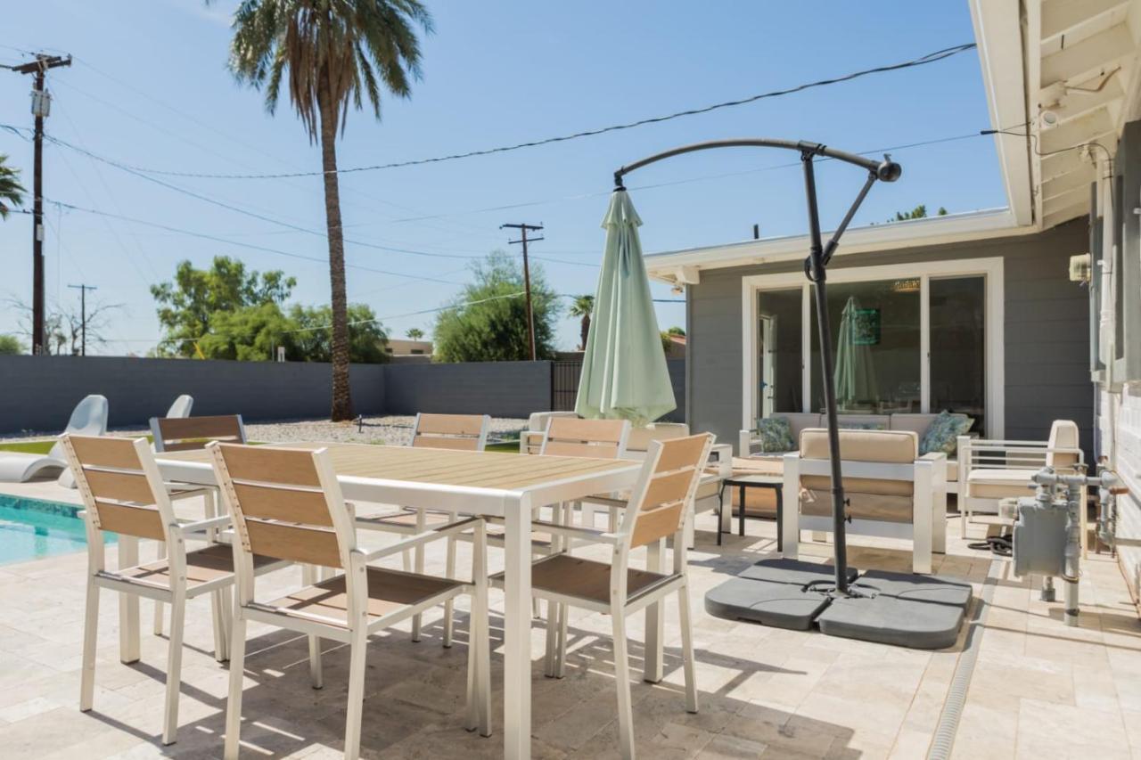 Modern Arcadia Lite Oasis Pool Heater Bbq Villa Phoenix Dış mekan fotoğraf